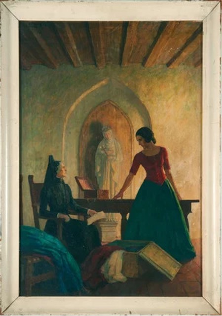 NC Wyeth.  Senora Gonzaga Moreno u Ramona.<br /> Foto cortesía de Bonhams Skinner.» title=»Carolina del Norte Wyeth» class=»wp-image-2089″ /></span>
			</div>
<div class=